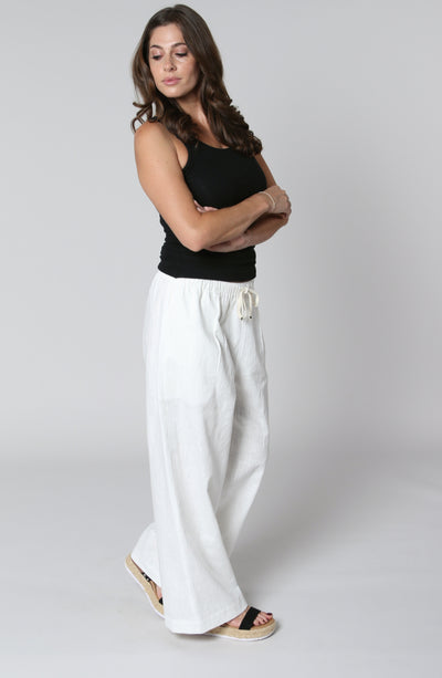 LINEN PALAZZO PANT