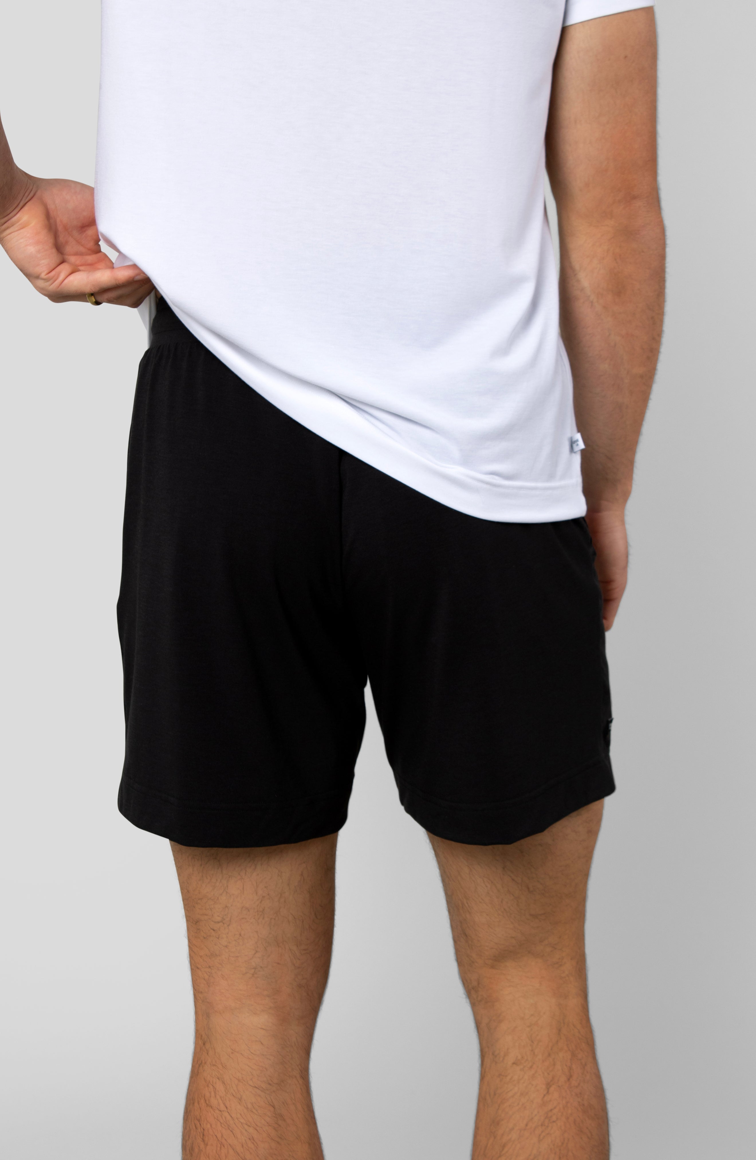 jersey shorts lace ブラック theredthead T-Short® | Men's Jersey Shorts | Leisure Lab – LEISURE LAB®