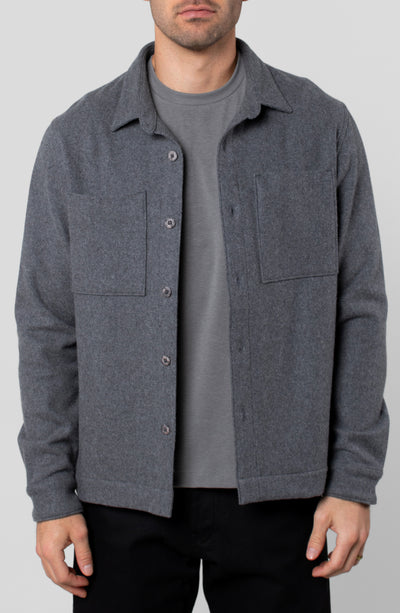 KYOTO WOOL OVER SHIRT