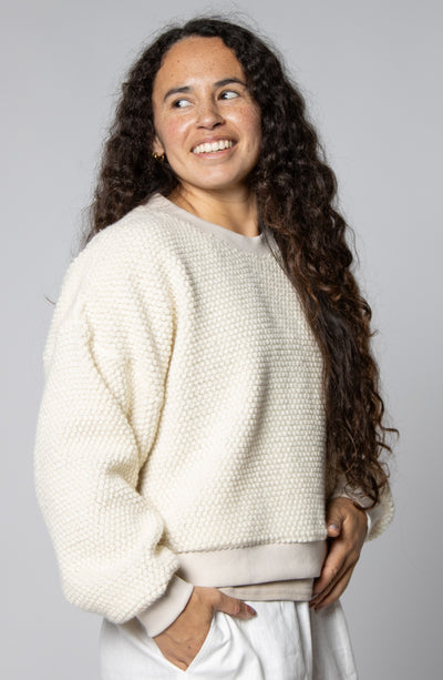 WOMENS NISEKO WOOL CREWNECK