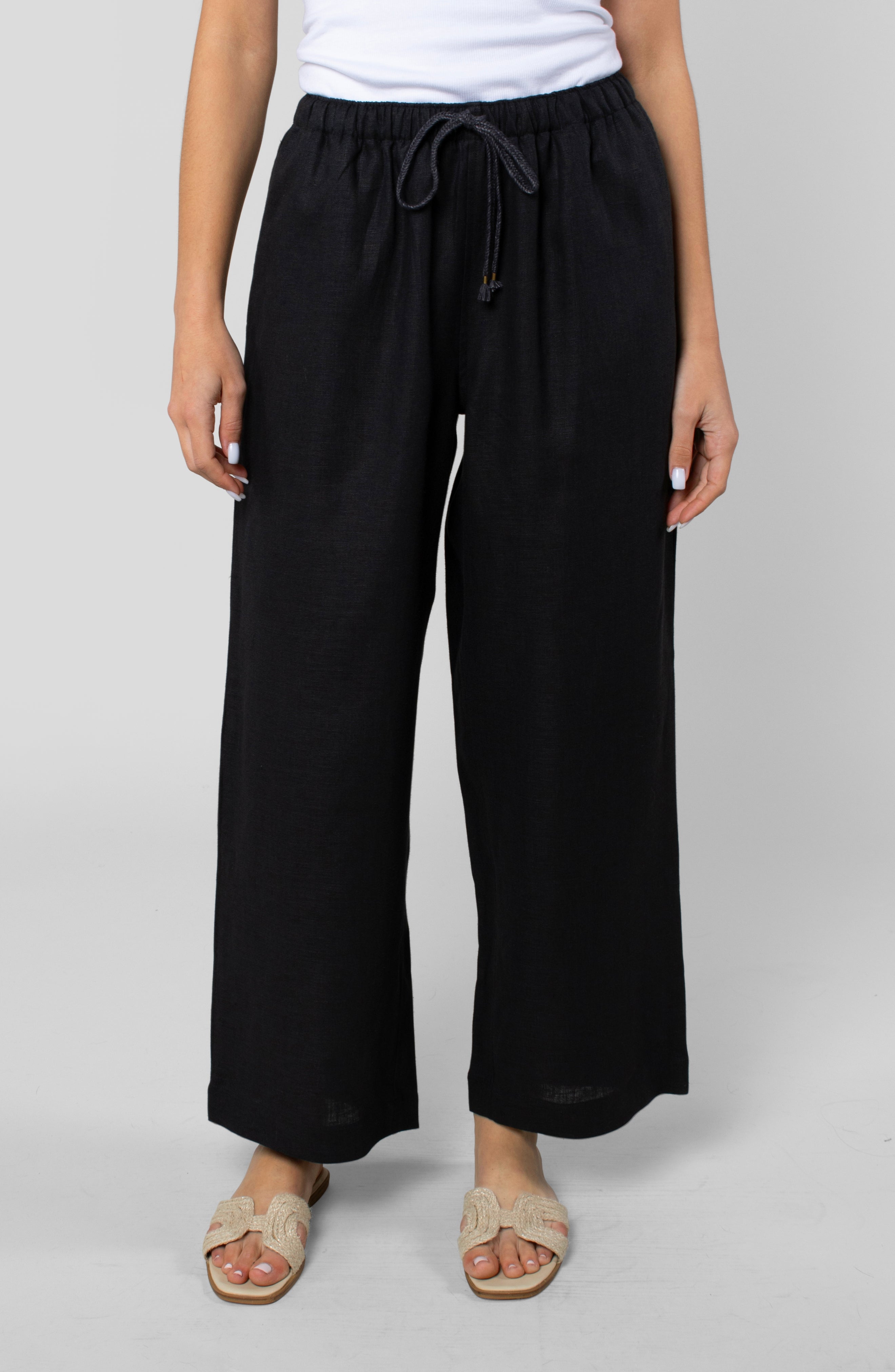 LINEN RESORT PANT