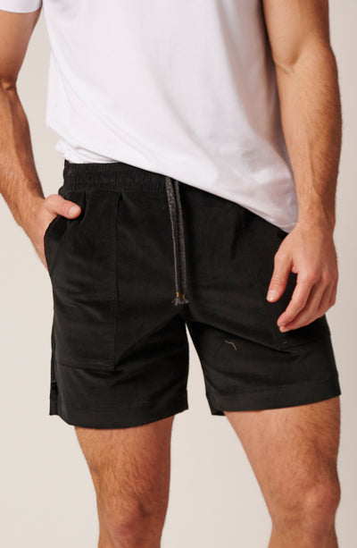 PATCH POCKET CORDUROY SHORT