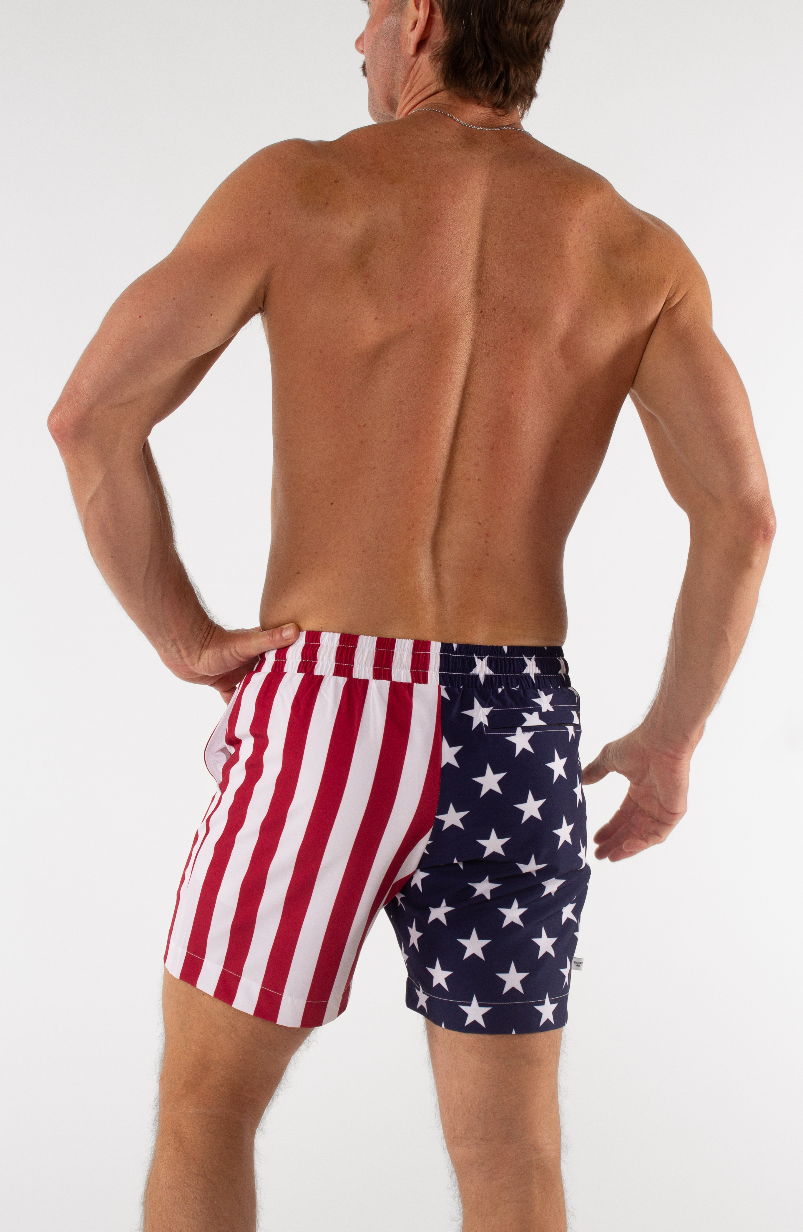 STARS + STRIPES SWIM TRUNK