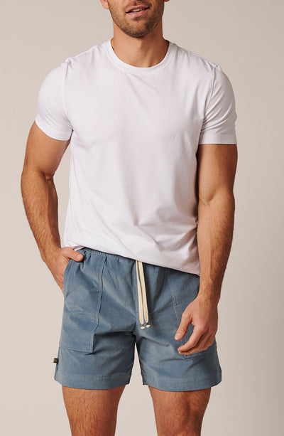 PATCH POCKET CORDUROY SHORT