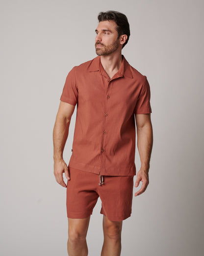 LAID-BACK LINEN BUTTON UPS