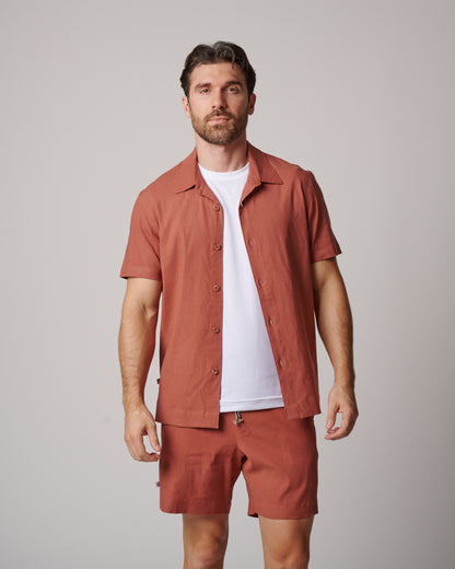 LAID-BACK LINEN BUTTON UPS