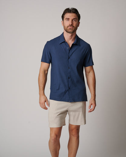 LAID-BACK LINEN BUTTON UPS