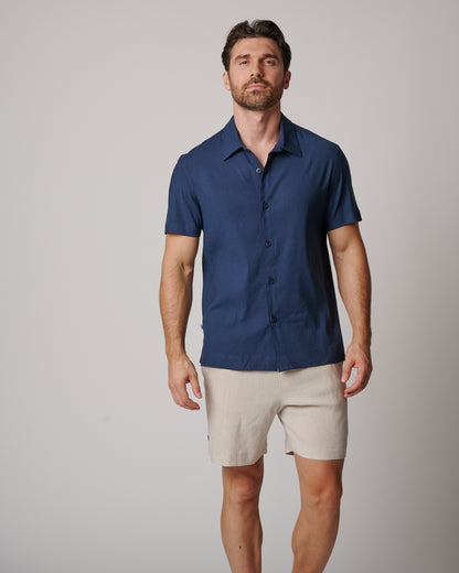 LAID-BACK LINEN BUTTON UPS