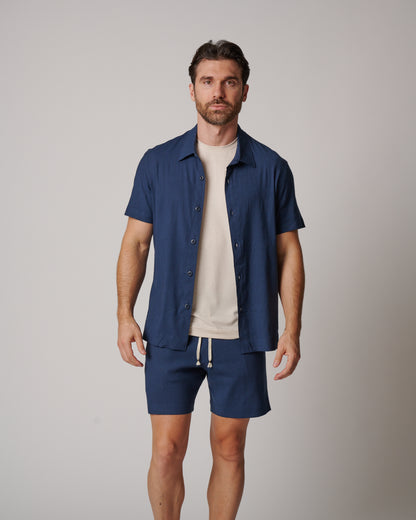 LAID-BACK LINEN BUTTON UPS