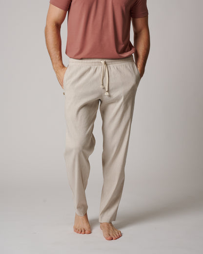 LAID-BACK LINEN PANTS