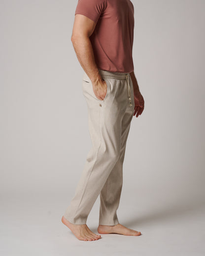 LAID-BACK LINEN PANTS