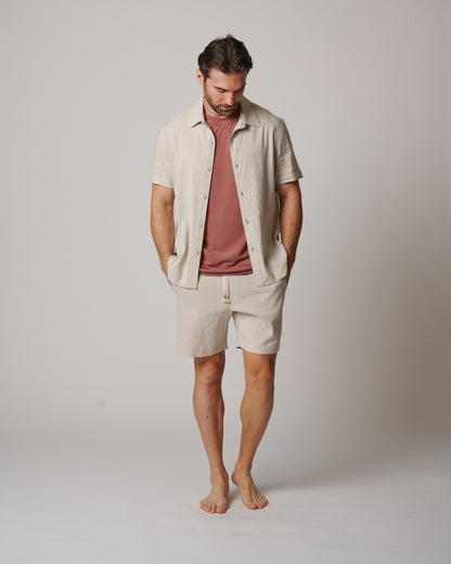 LAID-BACK LINEN BUTTON UPS