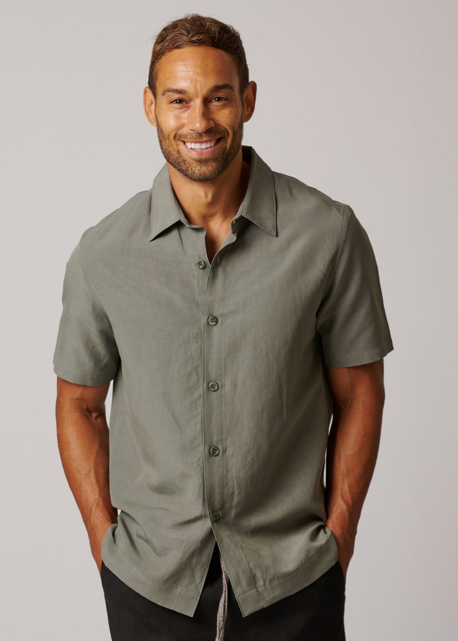 CABANA BUTTON UP