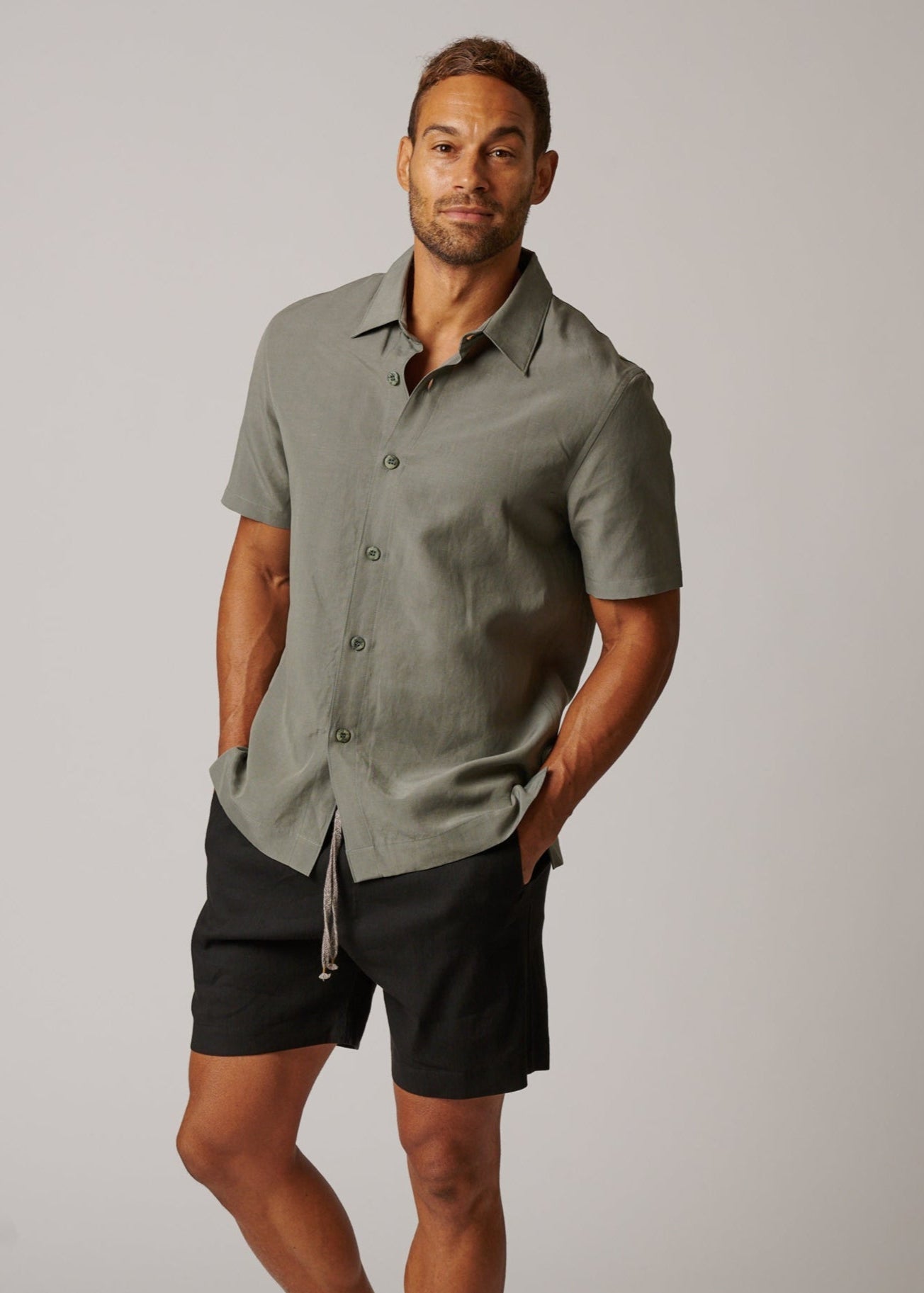 CABANA BUTTON UP