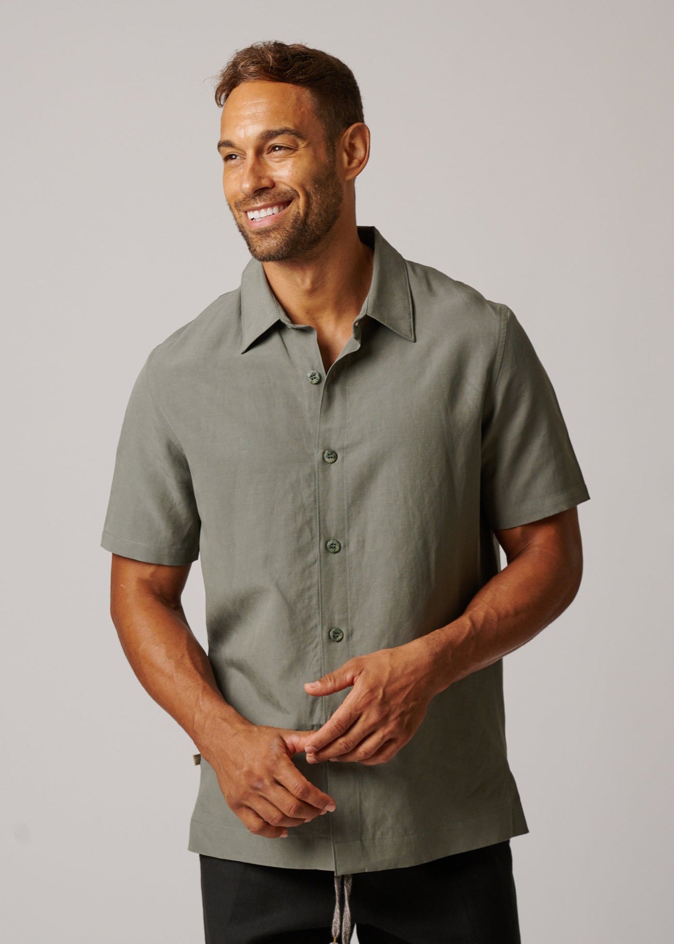 CABANA BUTTON UP