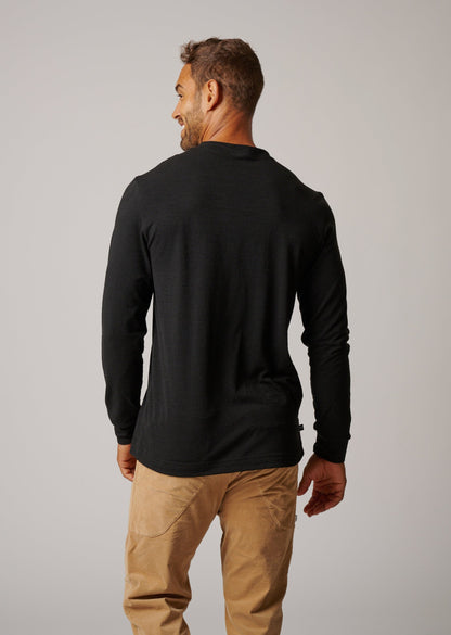 LONG SLEEVE SLUB T-SHIRT