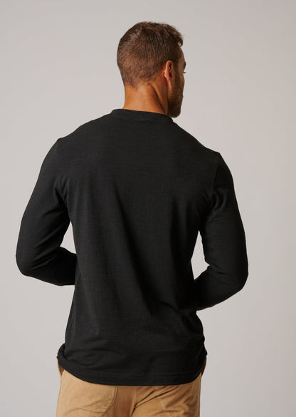 LONG SLEEVE SLUB T-SHIRT