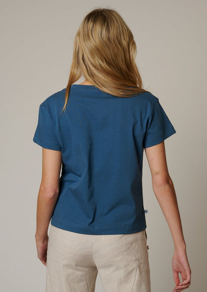 ORGANIC COTTON WOMENS V NECK