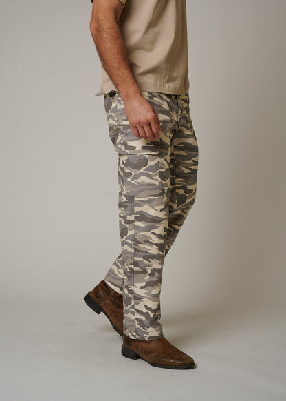 RIPSTOP CARGO CAMO PANTS