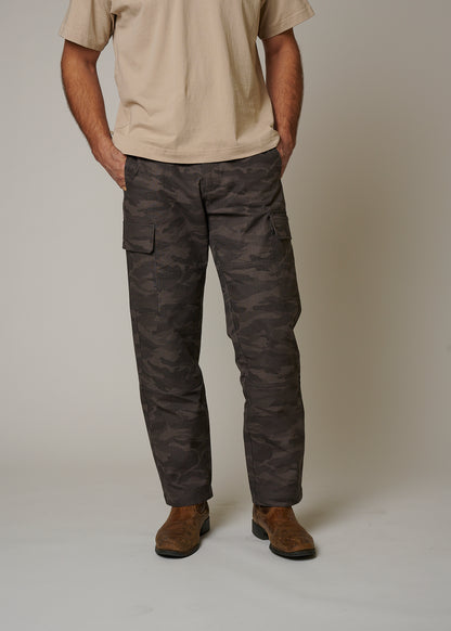 RIPSTOP CARGO CAMO PANTS