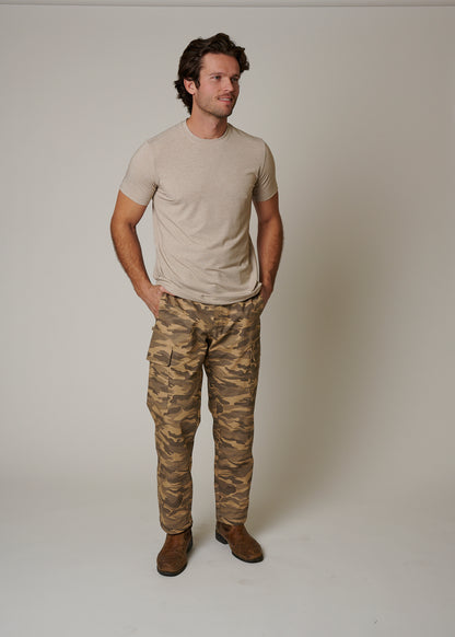 RIPSTOP CARGO CAMO PANTS