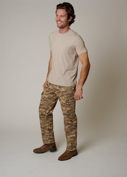 RIPSTOP CARGO CAMO PANTS