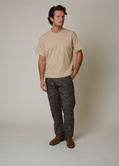 RIPSTOP CARGO CAMO PANTS