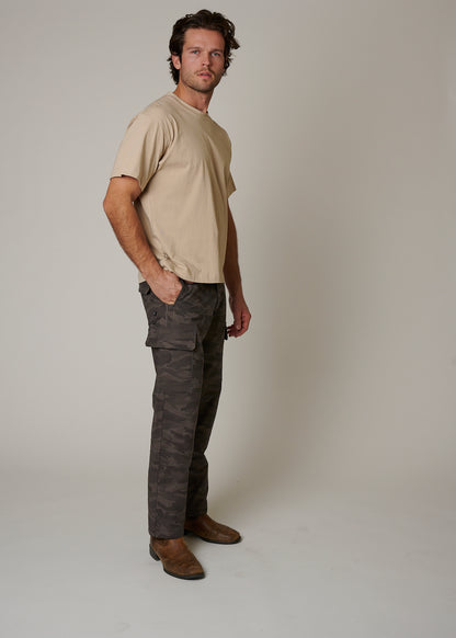 RIPSTOP CARGO CAMO PANTS