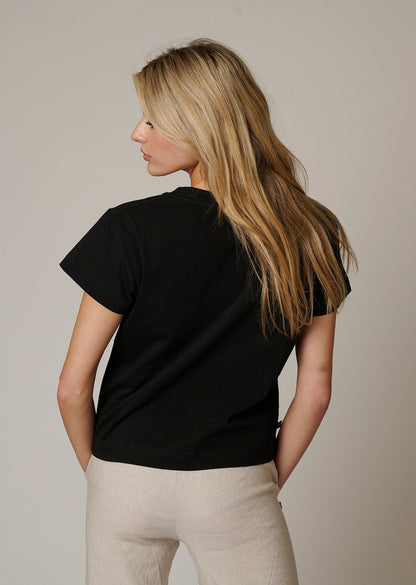 ORGANIC COTTON WOMENS V NECK