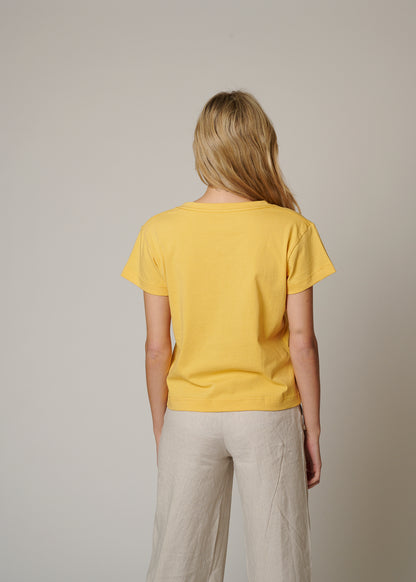 ORGANIC COTTON WOMENS V NECK