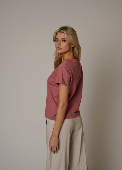 ORGANIC COTTON WOMENS V NECK