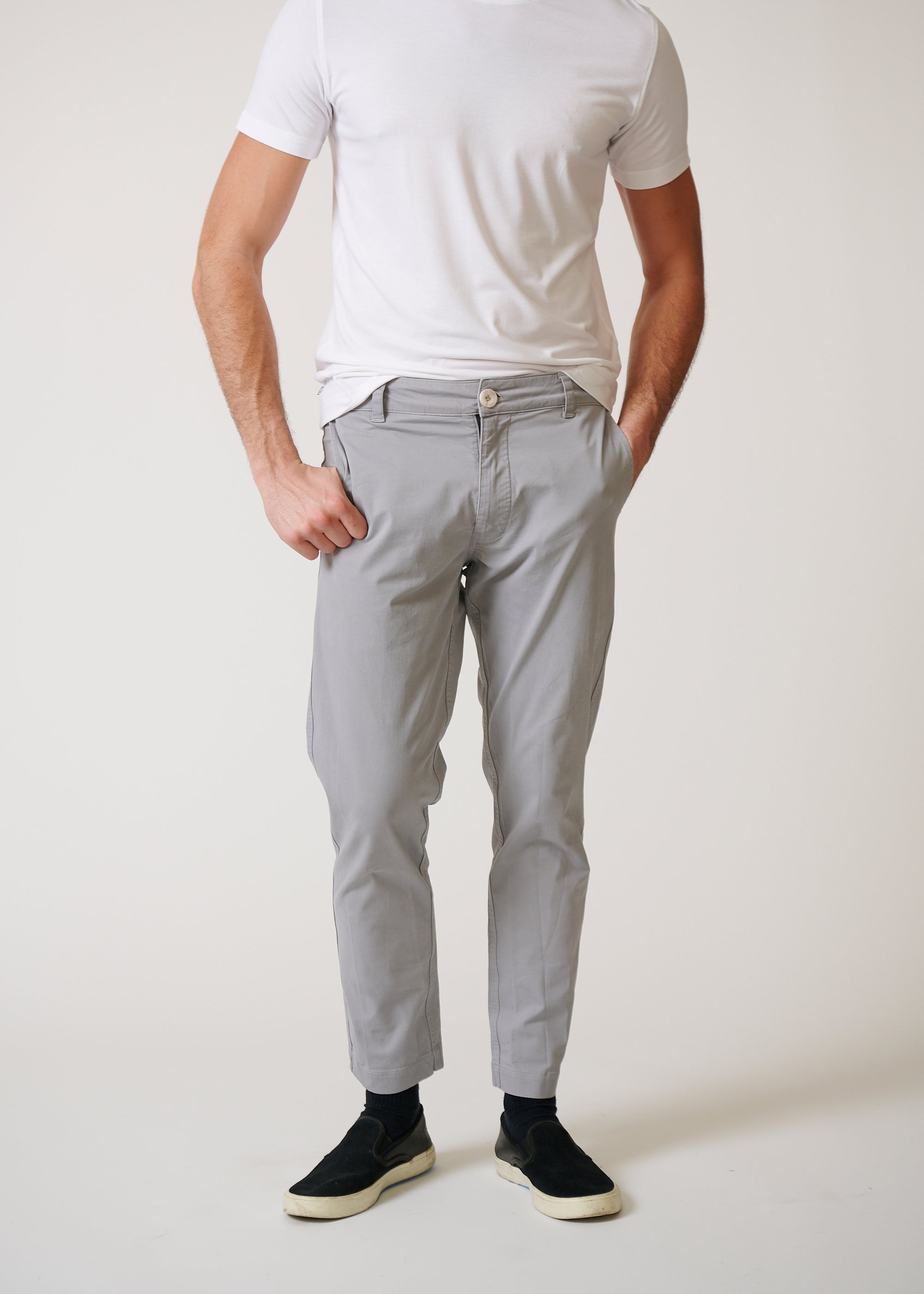 STRETCH COTTON CHINO PANT