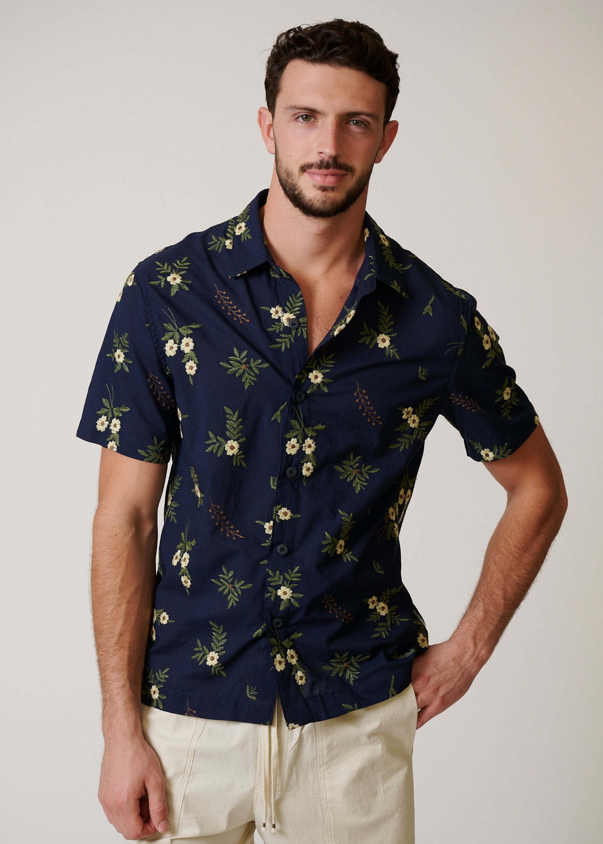 JACO COTTON BUTTON UP