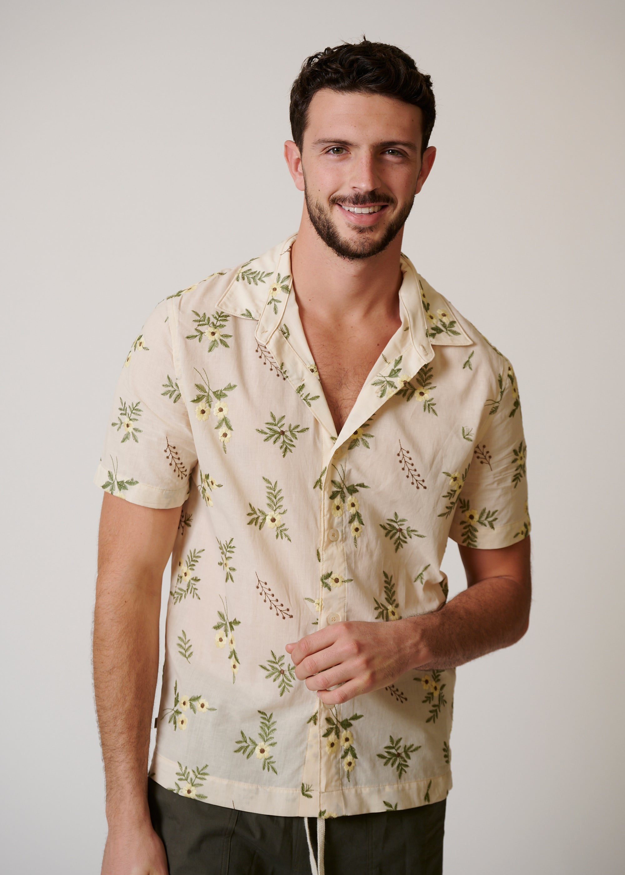 JACO COTTON BUTTON UP