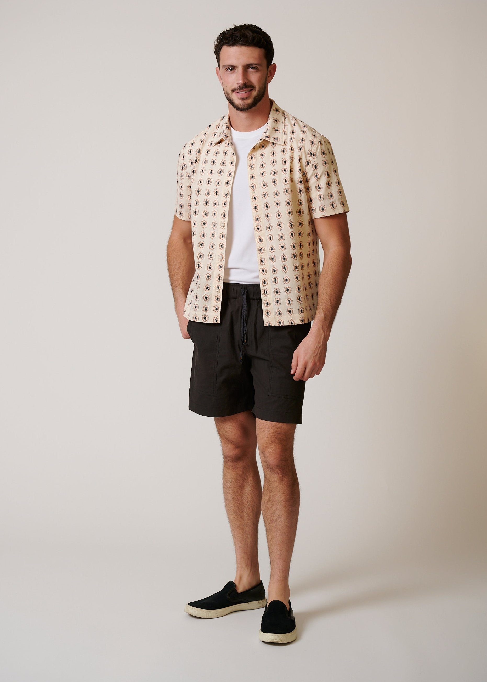 TAMARINDO COTTON BUTTON UP