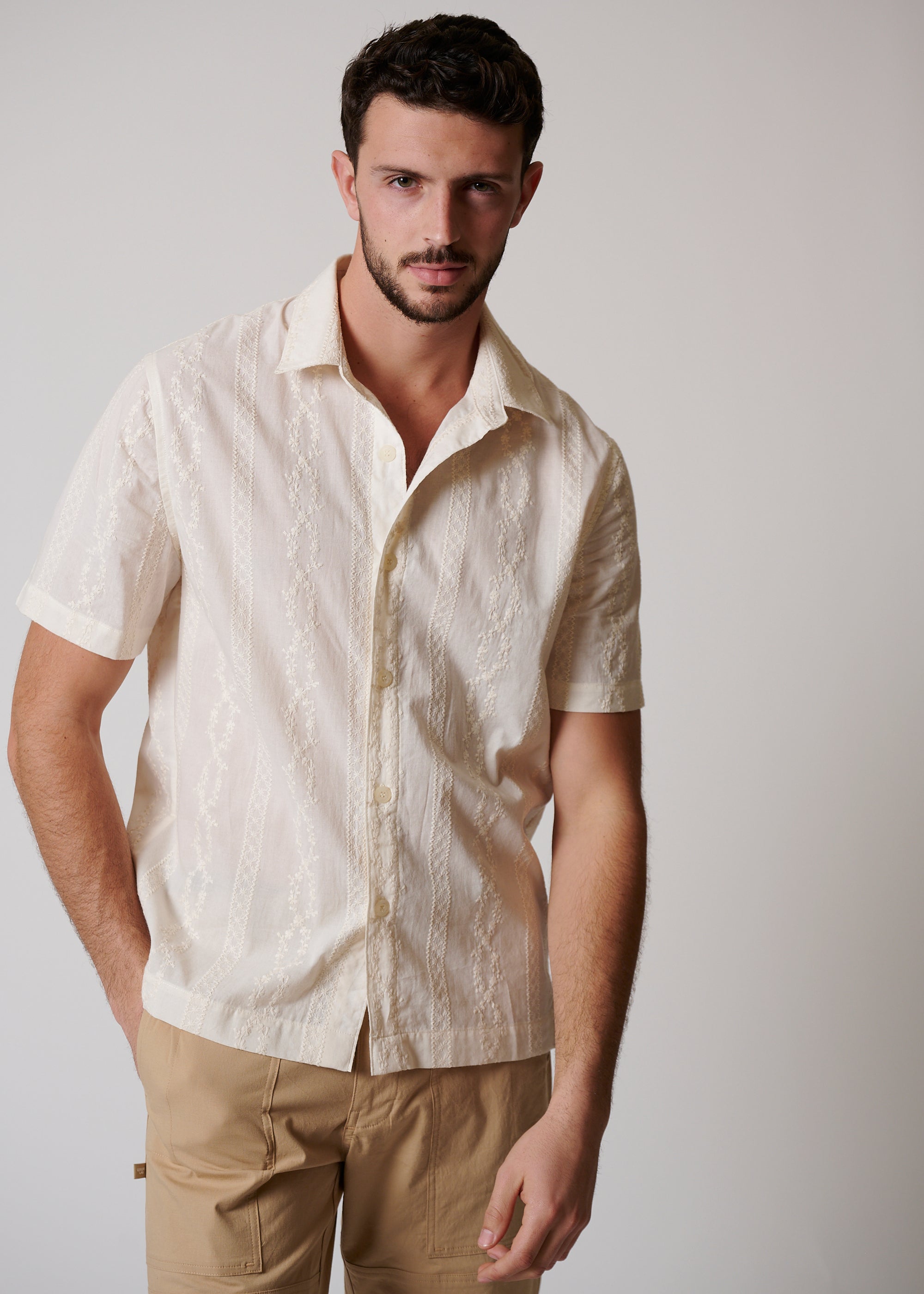 OAXACA COTTON BUTTON UP