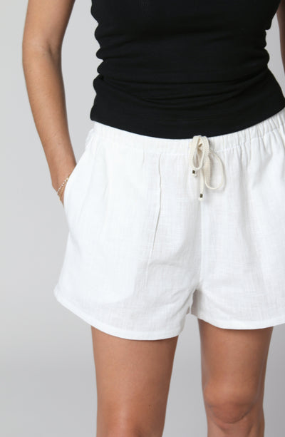 SOLANA RELAXED LINEN SHORT