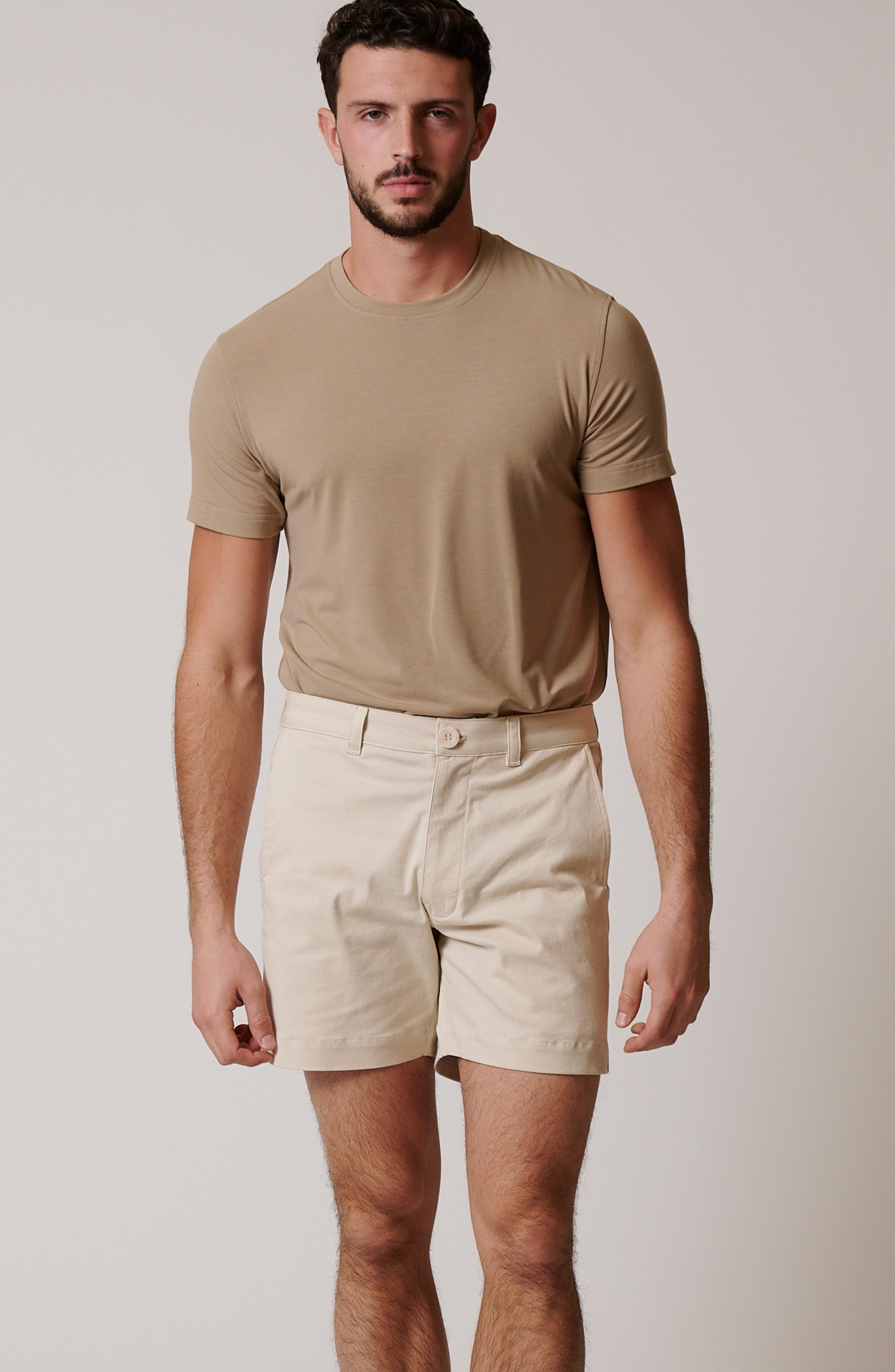 STRETCH COTTON CHINO SHORTS