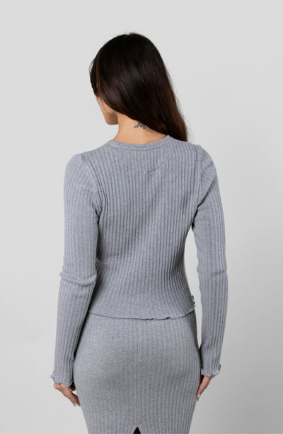 COTTON RIB LONG SLEEVE