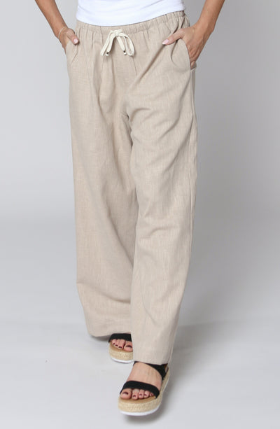 LINEN PALAZZO PANT