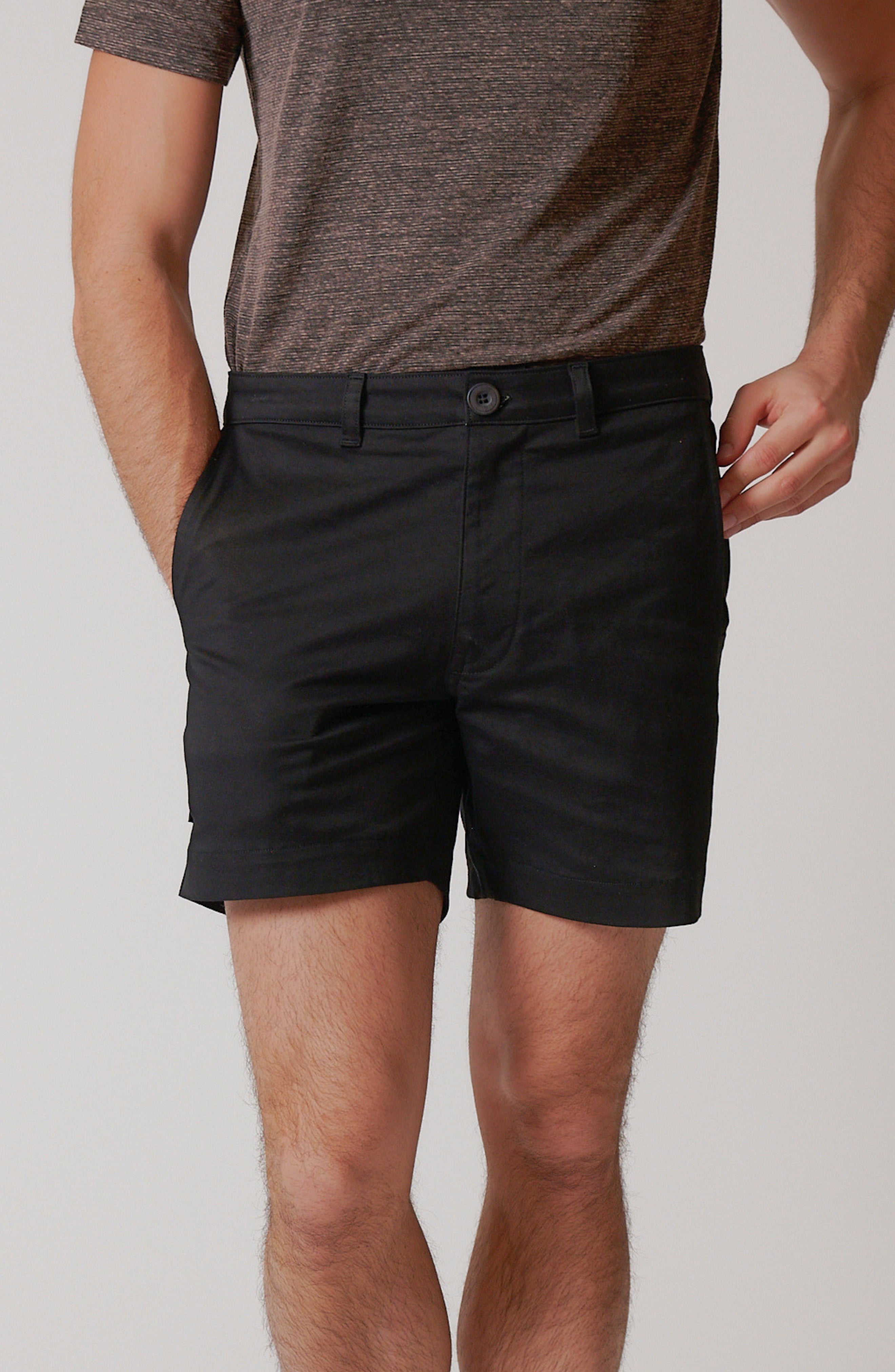 STRETCH COTTON CHINO SHORTS