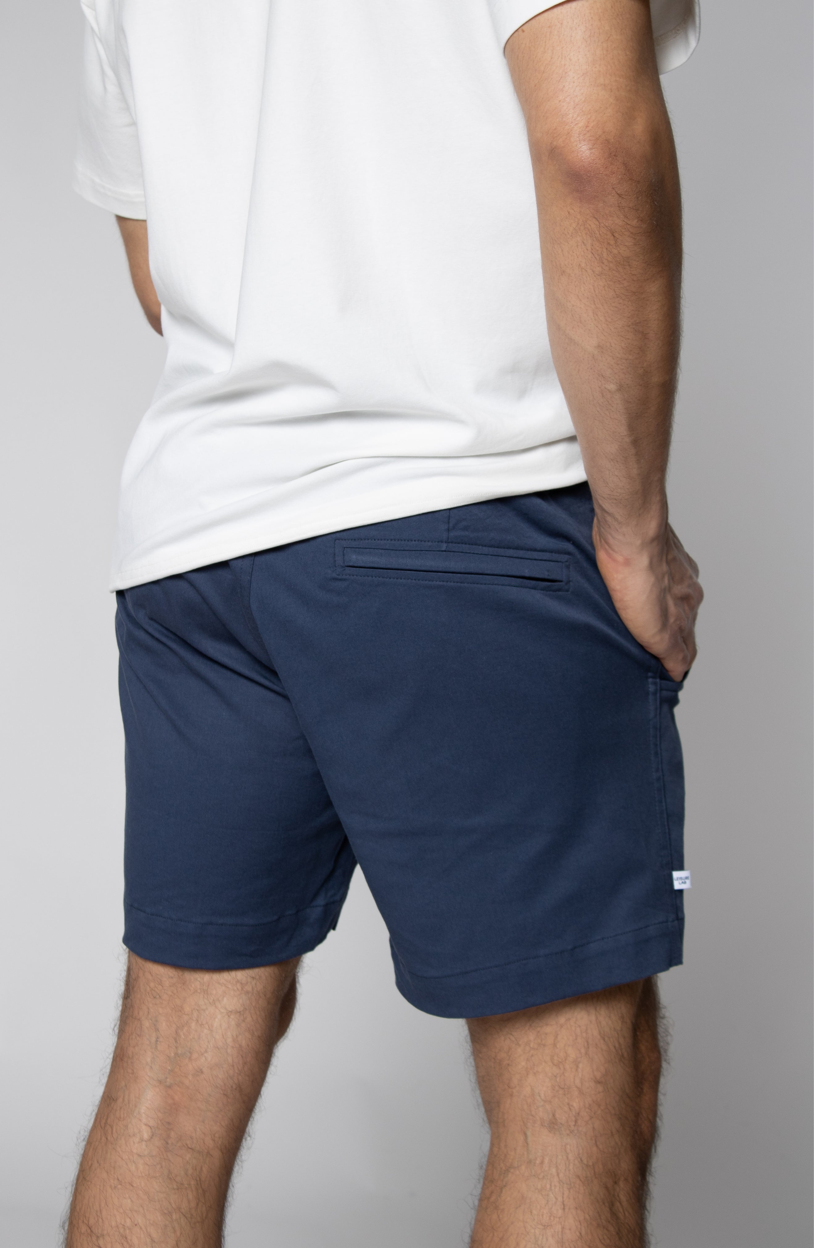STRETCH COTTON CHINO SHORTS