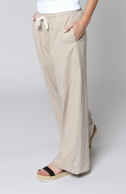 LINEN PALAZZO PANT