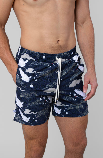 SWAN DIVE SWIM TRUNK