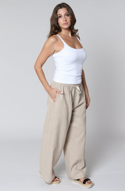 LINEN PALAZZO PANT