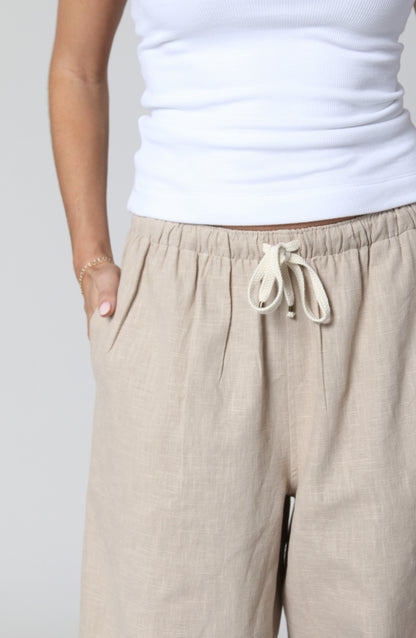 LINEN PALAZZO PANT