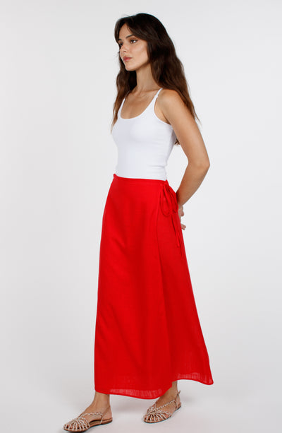 MARBELLA WRAP SKIRT