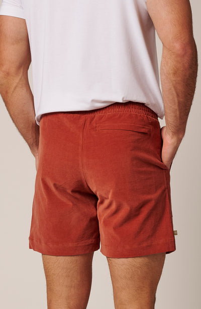 PATCH POCKET CORDUROY SHORT