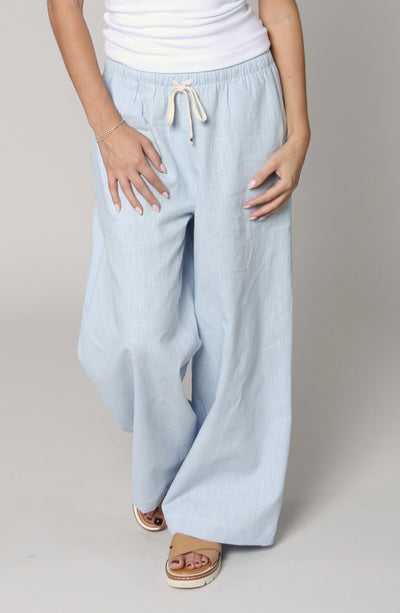 LINEN PALAZZO PANT