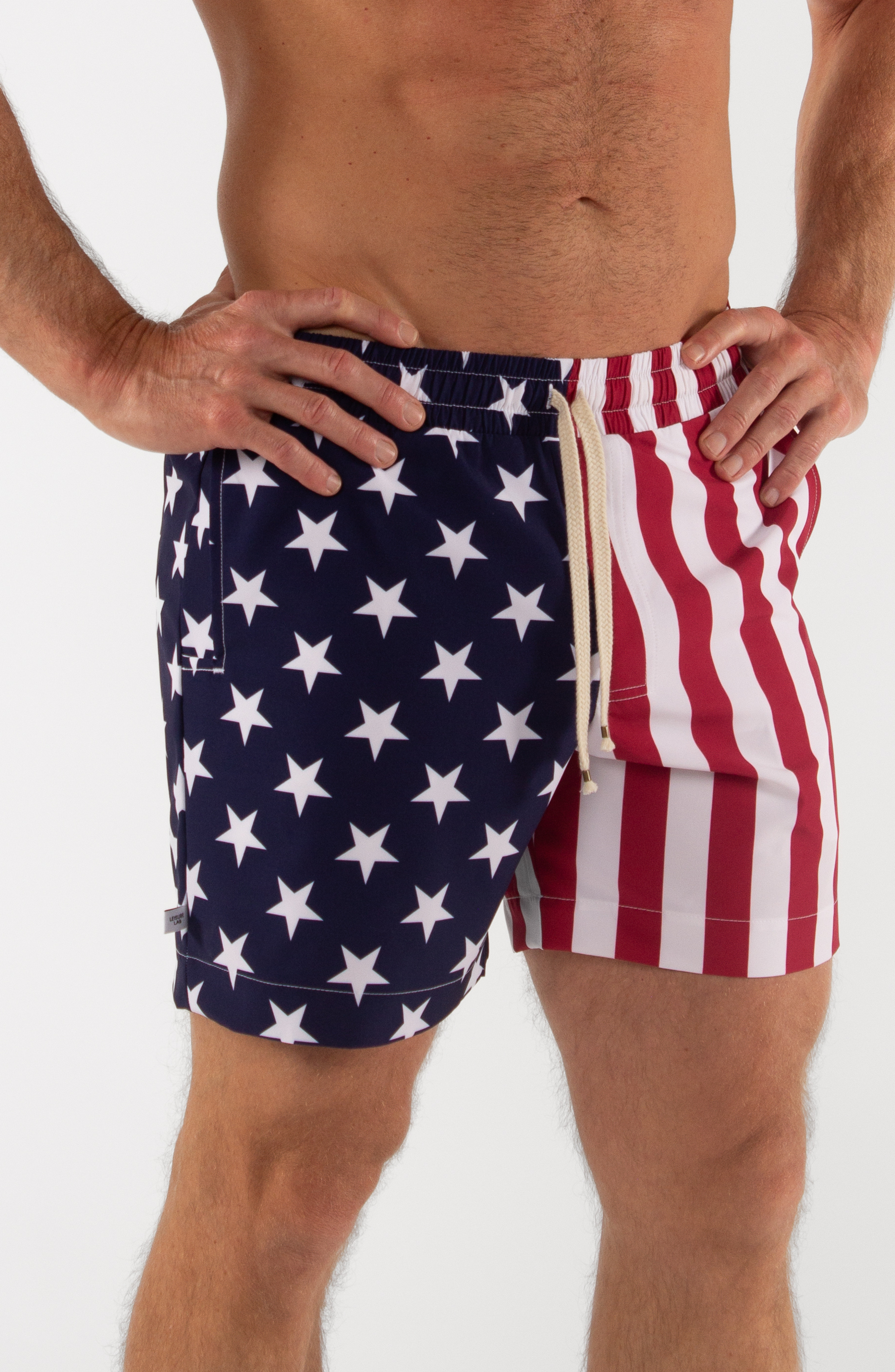 STARS + STRIPES SWIM TRUNK